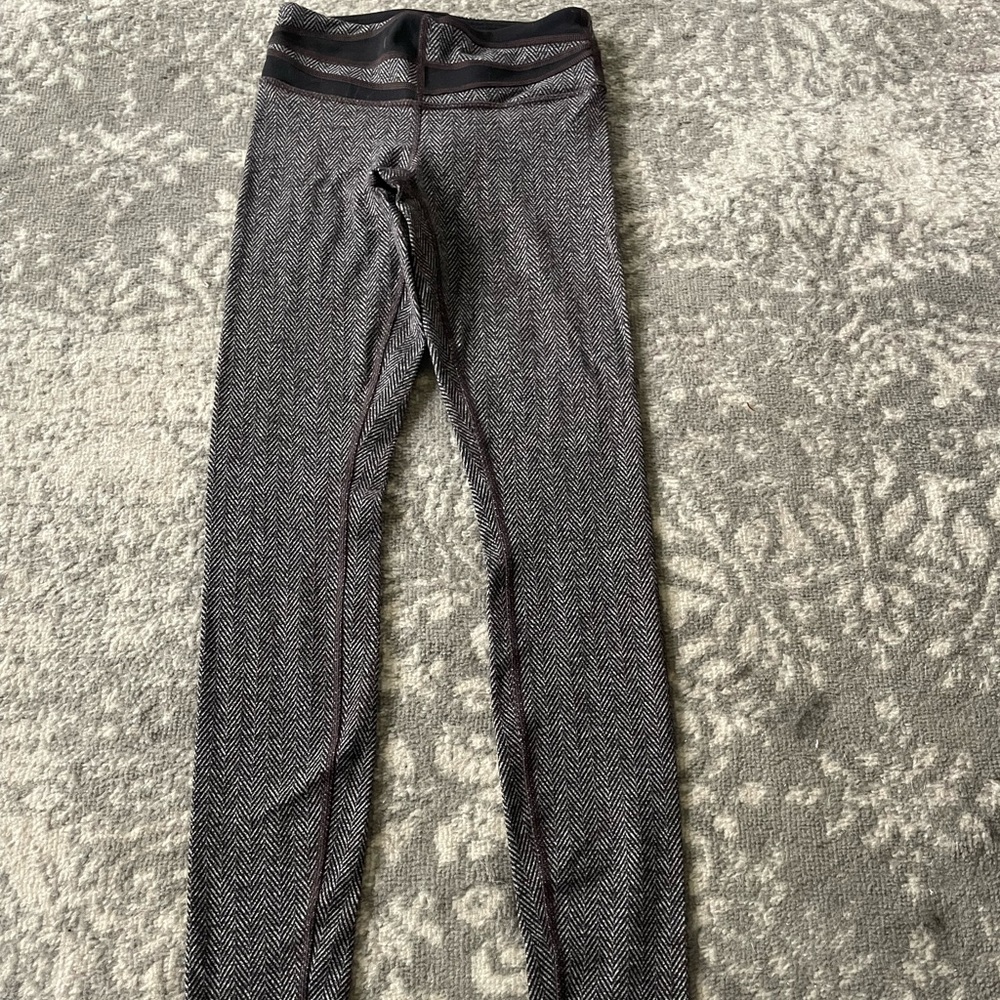 Multi colored Lululemon leggings. Gently used! Size 2!